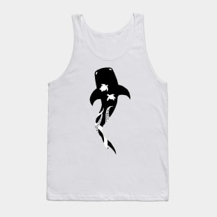 Whale negative Tank Top